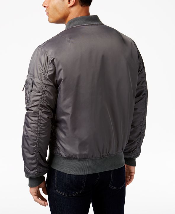Ring of Fire Men's Bomber Jacket, Created for Macy's & Reviews - Coats ...