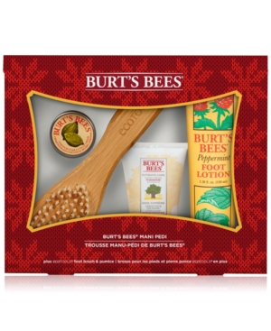 Burt's Bees 4-Pc. Mani Pedi Holiday Gift Set