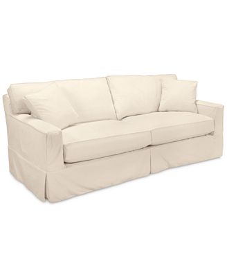 Shawnee 2 Seat Sofa with Slipcover - Furniture - Macy's