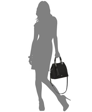 Vince camuto elva leather satchel outlet