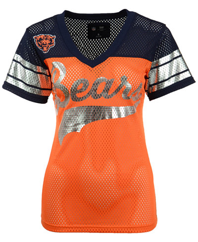 G3 Sports Women's Chicago Bears Pass Rush Mesh T-Shirt