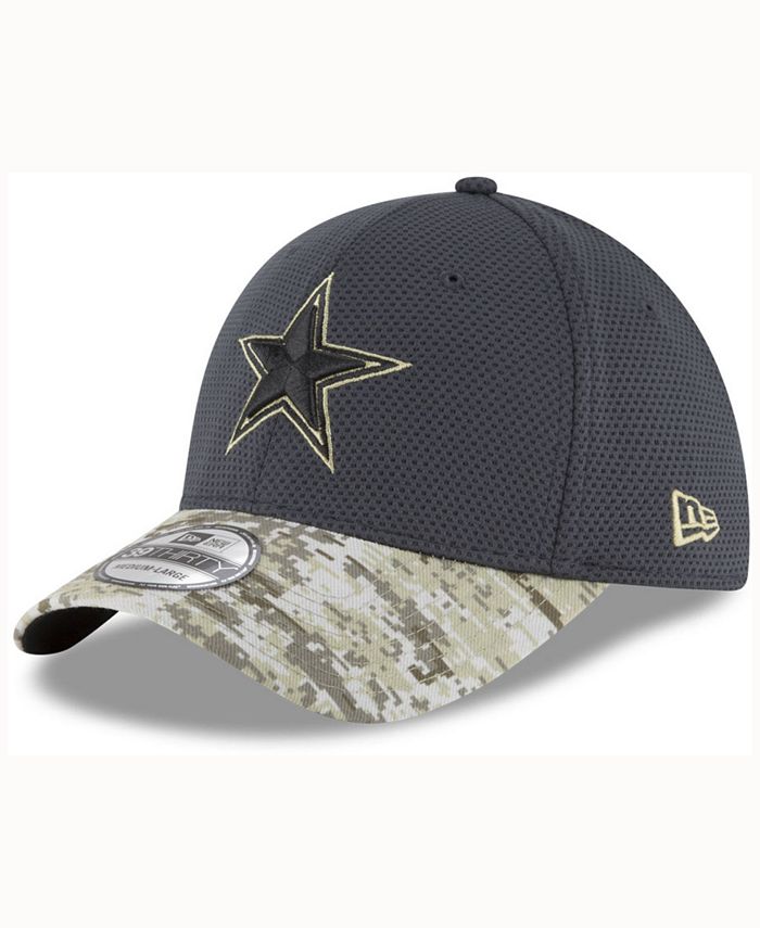 Dallas cowboys new era salute 2025 to service 39thirty cap