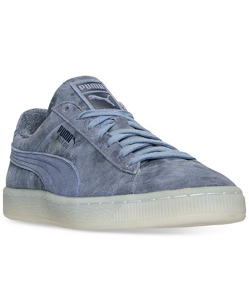 Puma Men S Suede Classic Elemental Casual Sneakers From Finish