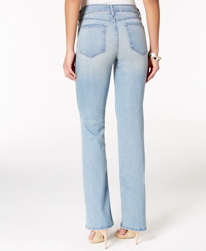 NYDJ Women's Barbara Tummy Control Bootcut Jeans Blue Size 4Petite main image 1