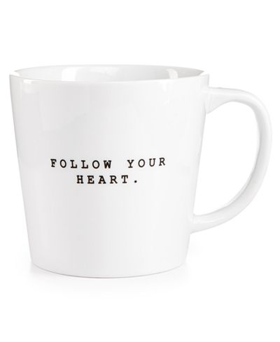 The Cellar Follow Your Heart Mug, Only at Macy's