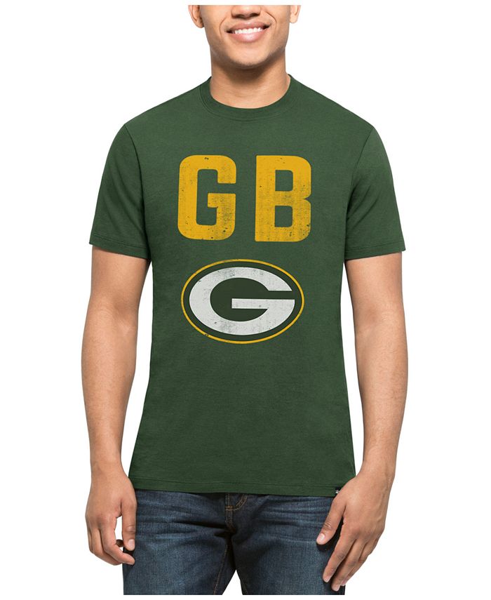 47 Brand Men's Green Bay Packers City Style Splitter T-Shirt - Macy's