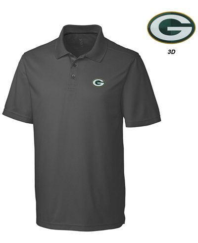 Cutter & Buck Men's Green Bay Packers 3D Emblem Fairwood Polo Shirt