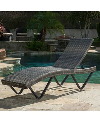 Noble House - Holtan Chaise Lounge Single, Direct Ship
