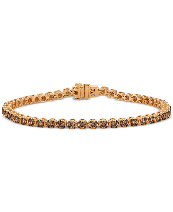 Le Vian Chocolatier® Diamond Tennis Bracelet (23/4 ct. t.w.) in 14k