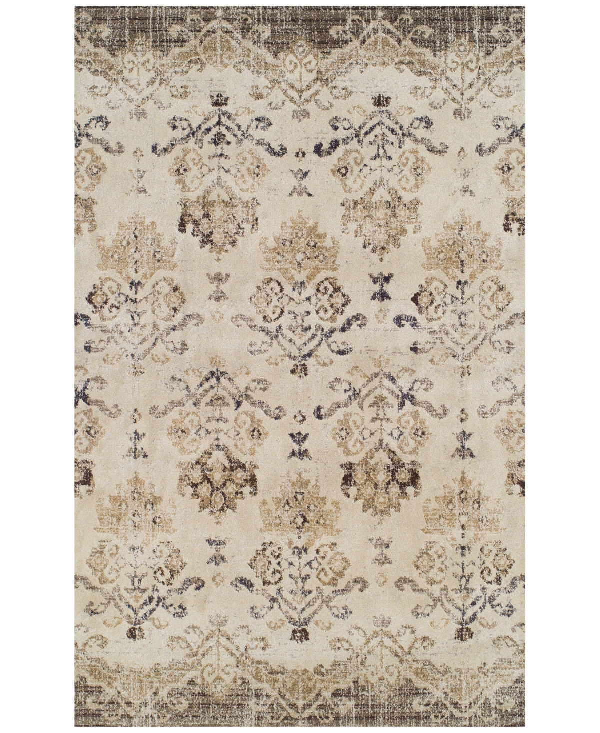 D Style Traveler Bali 7'10in x 10'7in Area Rug - Chocolate