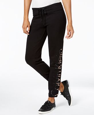 womens calvin klein sweatpants