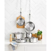 Deals on ALL-CLAD D3 Stainless Steel Cookware Set 10 Piece