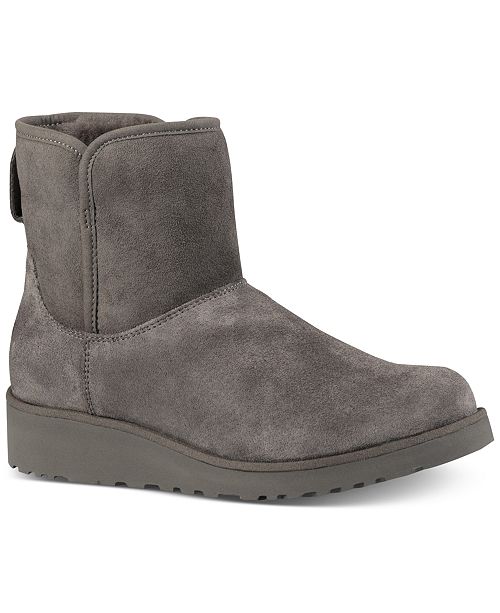 UGG® Women&#39;s Kristin Water Resistant Short Boots & Reviews - Boots & Booties - Shoes - Macy&#39;s