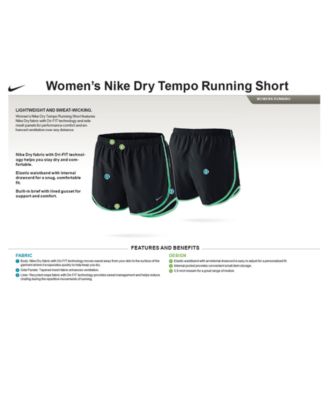 Womens Nike Dri Fit Shorts Size Chart