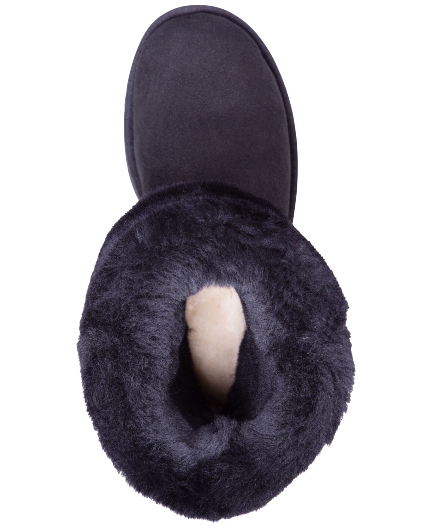Женские ботинки UGG® Classic Round Toe II Tall, цвет: Чёрный — фото 4
