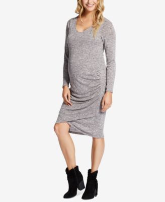 Jessica Simpson - Maternity Ruched Sheath Dress