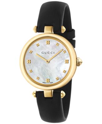 gucci strap watch women's