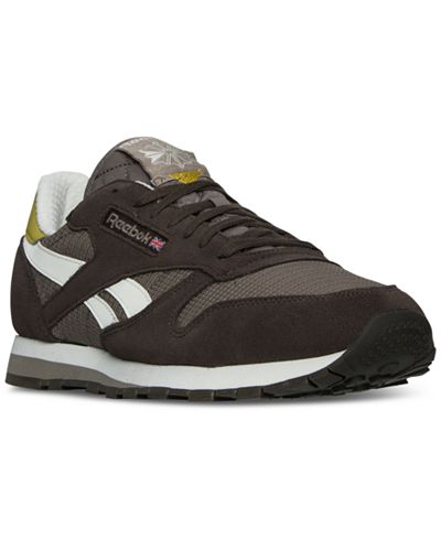 Reebok Men's Snipes Classic Leather Camp Out Casual Sneakers from ...
