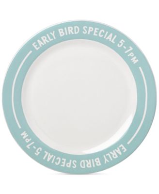 kate spade new york - Early Bird Special Accent Plate