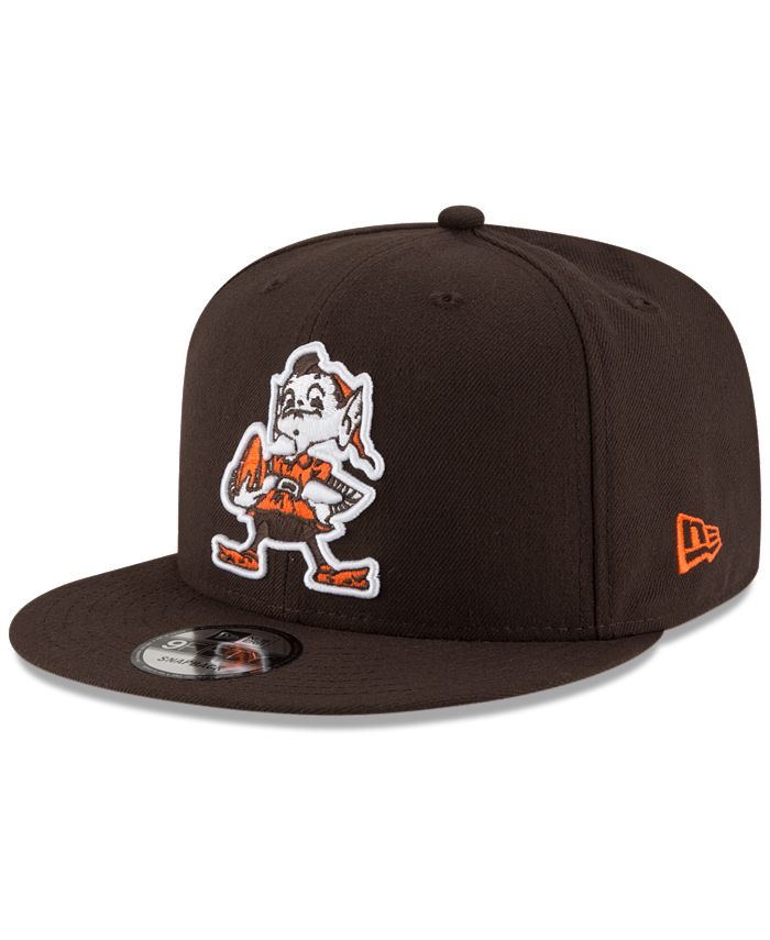 New Era Cleveland Browns Historic Vintage 9FIFTY Snapback Cap - Macy's
