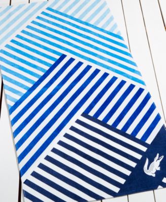 Lacoste - Horizon Blue Beach Towel