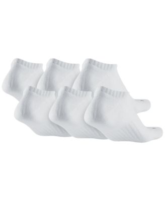 Men's Everyday Plus Cushioned Training No-Show Socks 6 Pairs