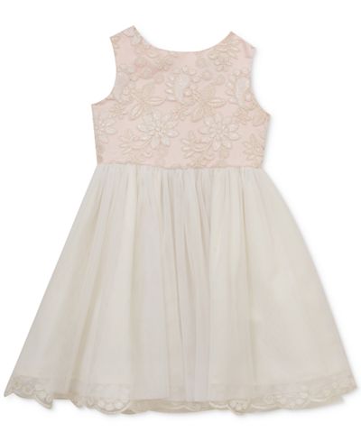 Rare Editions Sequin Mesh Party Dress, Toddler & Little Girls (2T-6X)