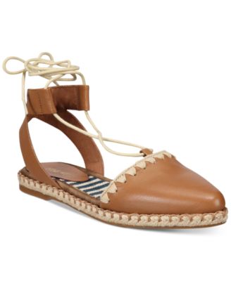 nine west lace up flats