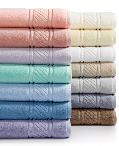 Martha Stewart Collection 100% Cotton Spa Bath Towel Collection, Only at Macy's