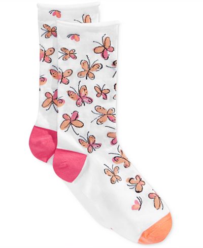 Hue Women's Butterfly Socks