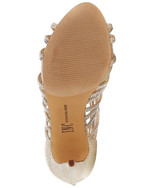INC International Concepts I.N.C. Women's Sharee High Heel Rhinestone