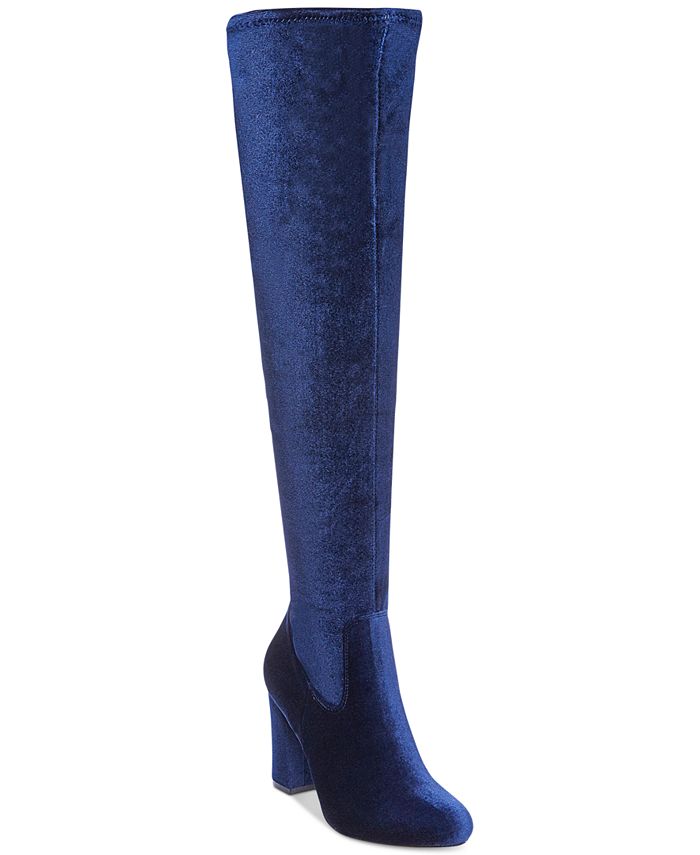 Madden girl velvet boots cheap