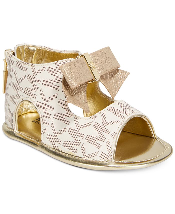 Michael kors sandals clearance for baby girl