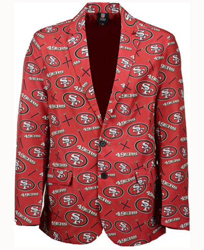 Forever Collectibles Men's San Francisco 49ers Fan Suit Jacket