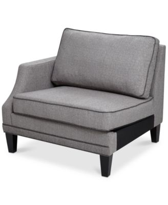 Madison Park Signature Westley Modular Sofa Left Arm, Quick Ship