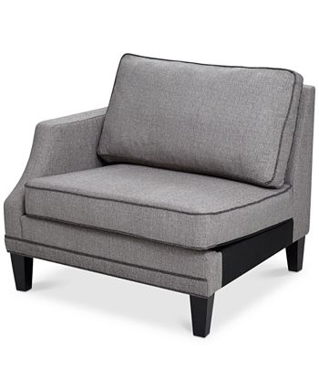 Madison Park Signature - Wadden Modular Sofa Left Arm, Direct Ship