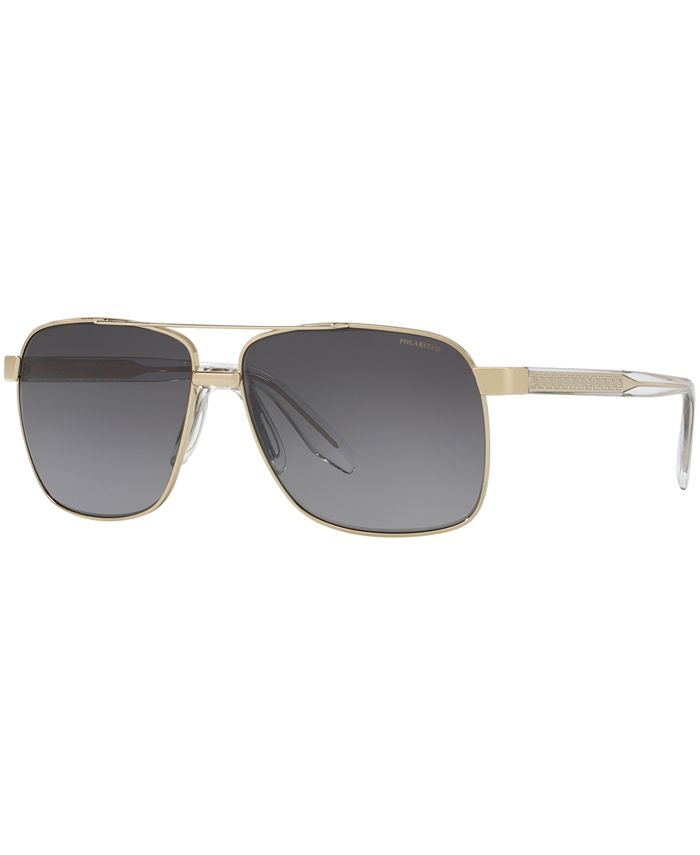 Versace Polarized Sunglasses, VE2174 - Macy's