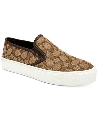 COACH Cameron Slip-On Sneakers - Sneakers - Shoes - Macy&#39;s