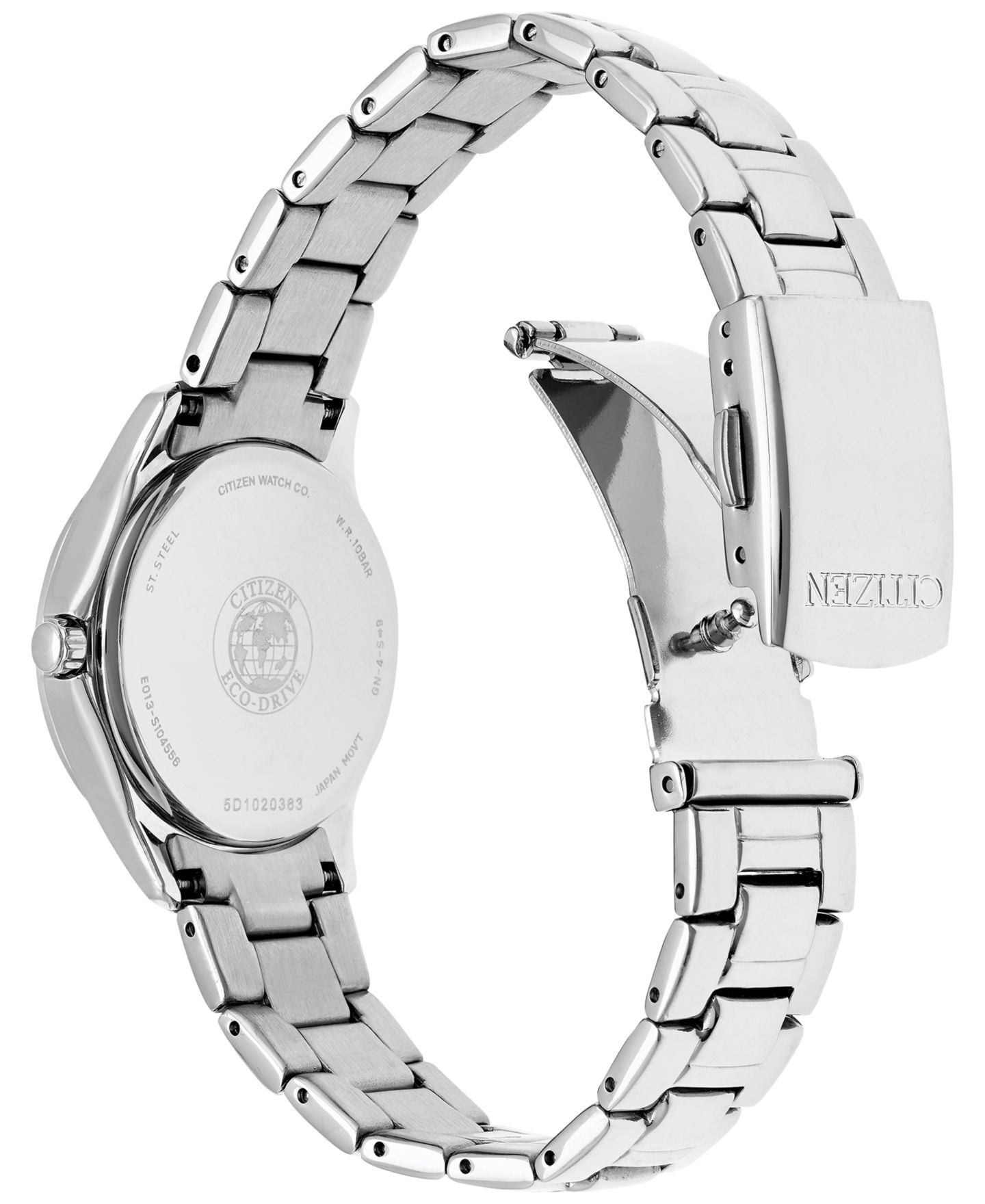 Женские часы Citizen Eco-Drive Stainless Steel Bracelet Watch 29mm FE1140-86X — фото 3