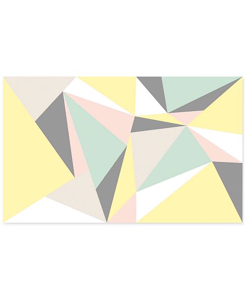 Graham & Brown Pastel Geometric Wall Mural Wallpaper Wall Art Macy's