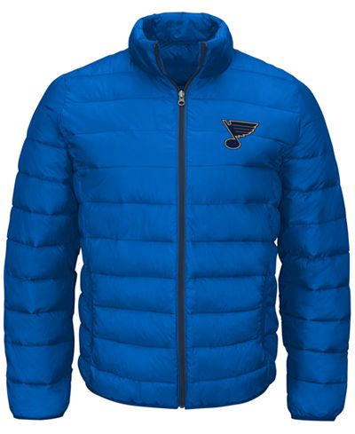 G-III Sports Men's St. Louis Blues Skybox Packable Quilted Jacket