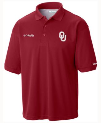 Columbia Men's Oklahoma Sooners Collegiate Perfect Cast Polo Shirt