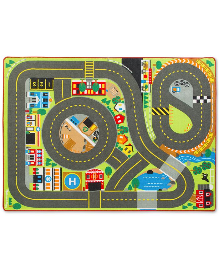 Melissa and doug rug with cars costco sales