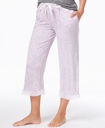 Layla Sweet Things Printed Capri Pajama Pants