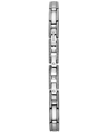 GUESS - Watch, Women's Silver Tone Bracelet 22mm U0135L1