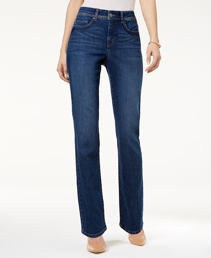 Style & Co Straight-Leg Jeans, Created for Macy's & Reviews - Jeans ...