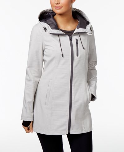 Nautica Hooded Softshell Raincoat