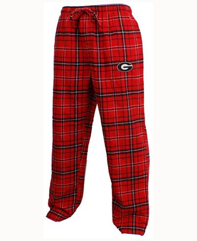 Concepts Sport Men's Georgia Bulldogs Ultimate Flannel Sleep Pants