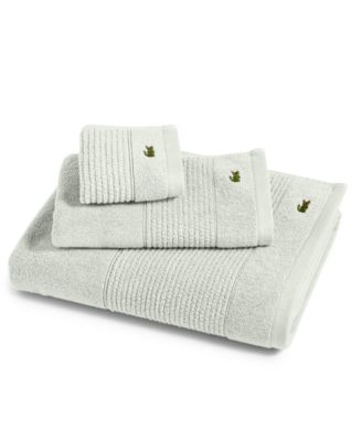 lacoste legend bath sheet