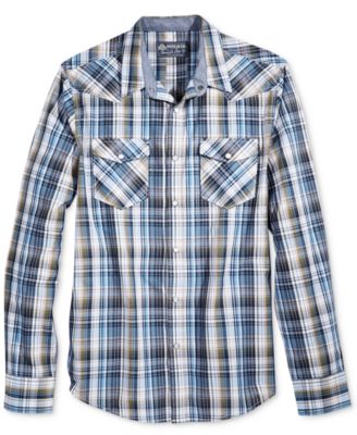 American Rag Men's Plaid Shirt, Created for Macy's Macy's